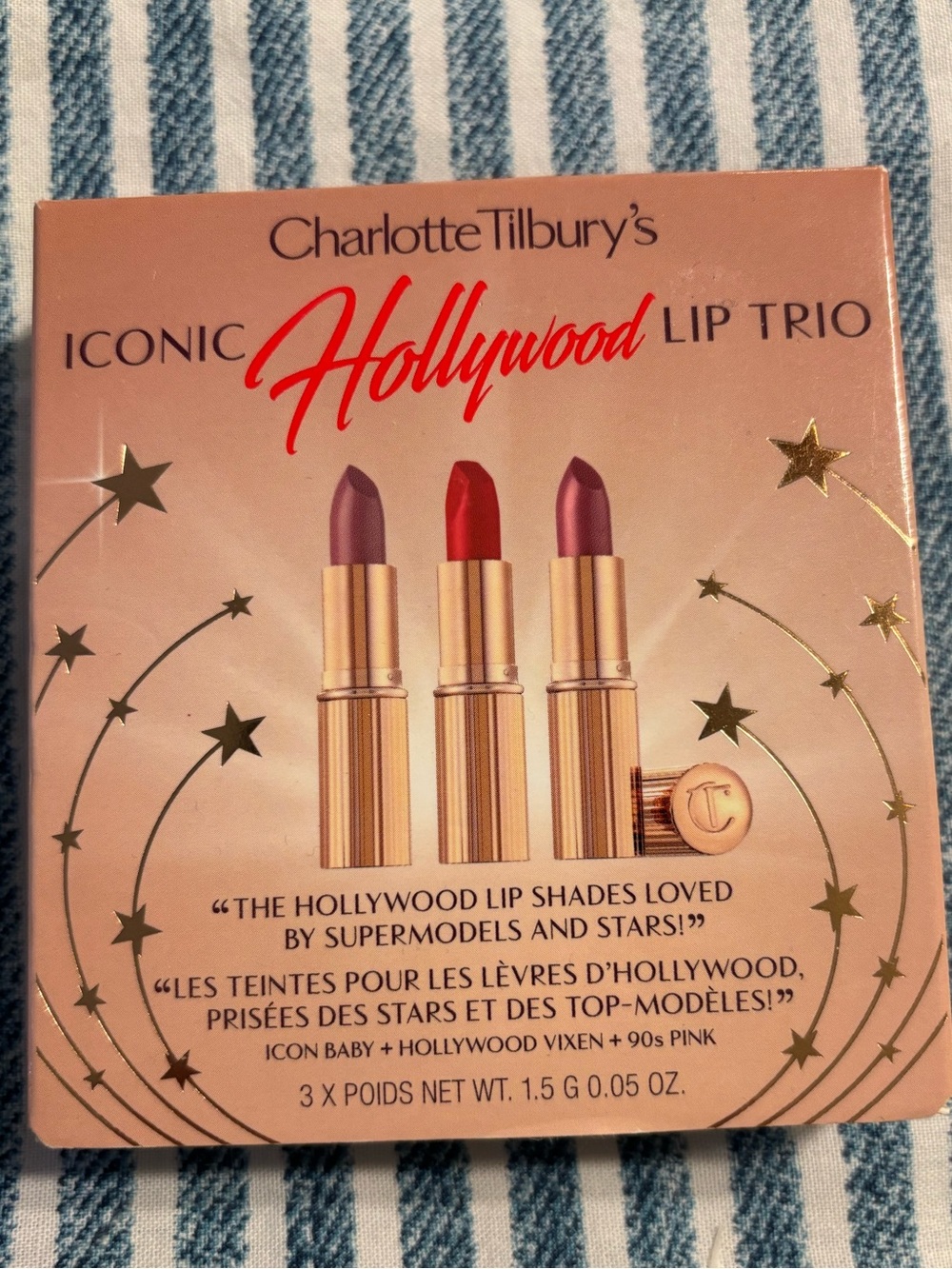Charlotte Tilbury Iconic Hollywood Lip Trio Mini